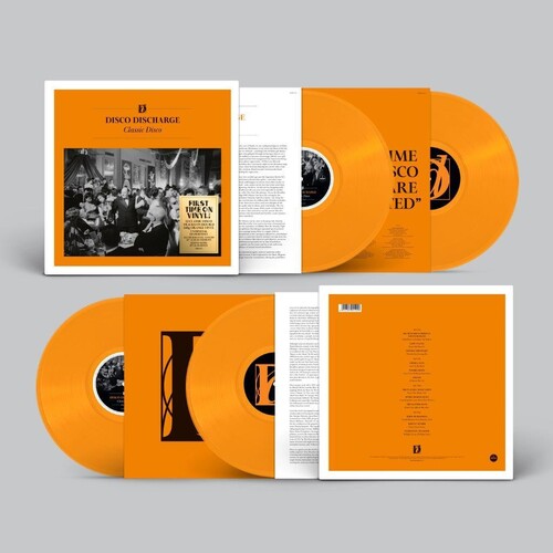 Disco Discharge: Classic Disco / Various - Orange: Disco Discharge: Classic Disco / Various - 140Gm Orange Vinyl [ Vinyl ]