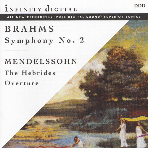 Brahms / Mendelssohn: Symphony 2 / Hebrides Overture { CD }