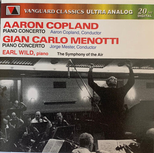 Copland / Menotti / Wild / Symphony of Air: Piano Concerti { CD }
