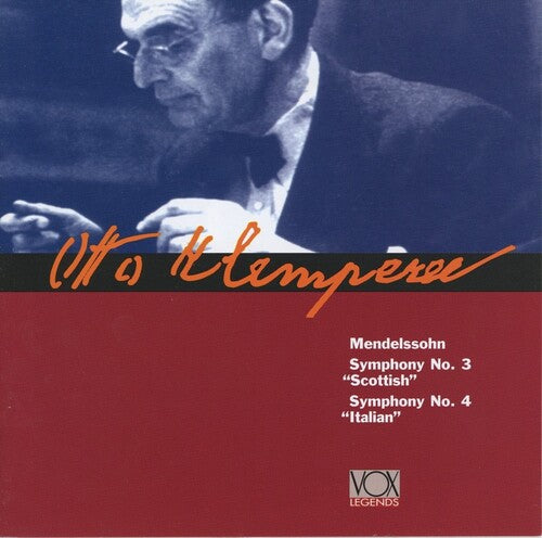 Otto Klemperer: Mendelssohn Symphonies 3&4 { CD }