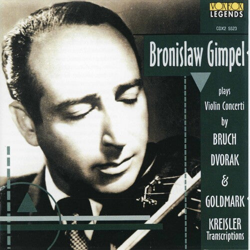 Gimpel / Bruch / Cremer / Southwest German Radio: Plays Bruch Kreisler Dvorak { CD }