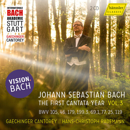Miriam Feuersinger: Vision Bach, Vol. 3 { CD }