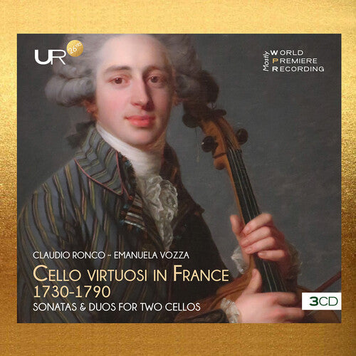 Emanuela Vozza: Cello Viruosi in France, 1730-1790 { CD }