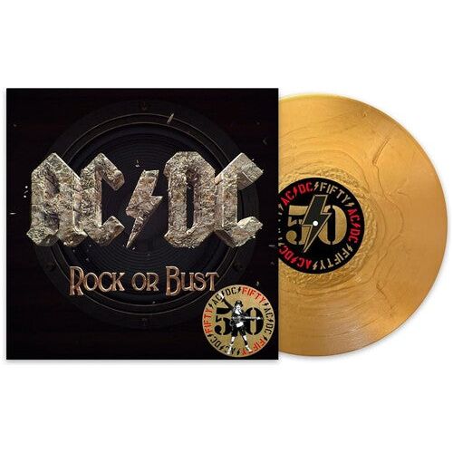 AC/DC - Rock or Bust: 50th Anniversary Gold - LP [ Record ]