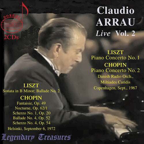 Danish Radio Orchestra: Claudio Arrau Live, Vol. 2 { CD }