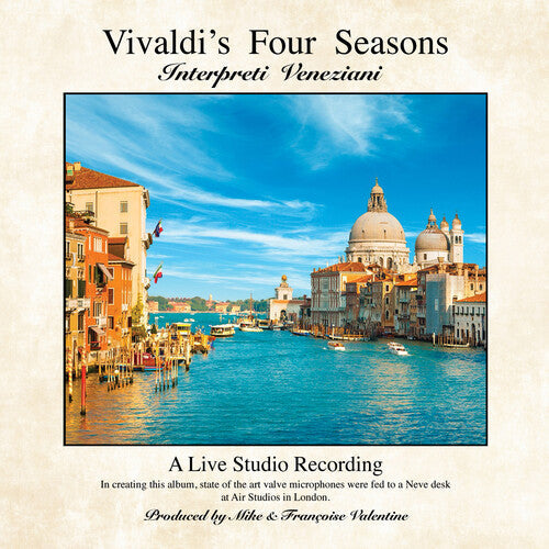 Interpreti Veneziani Chamber Orchestra: Vivaldi's Four Seasons { CD }