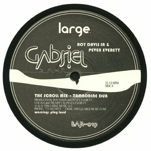 Roy Davis Jr: Gabriel - 12-INCH SINGLE
