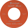 Bronze Silver & Brass: Conrad's Lesson - Transparent Red - 7-INCH SINGLE