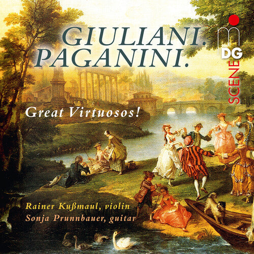 Sonja Prunnbauer: Giuiani & Paganini: Violin & Guitar Duos { CD }