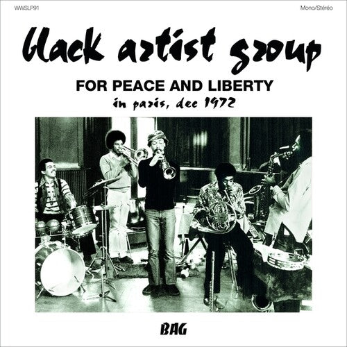 Black Artist Group: For Peace And Liberty: In Paris, Dec 1972 - CD