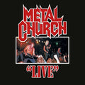 Metal Church: Live - Galaxy - Red & White - VINYL