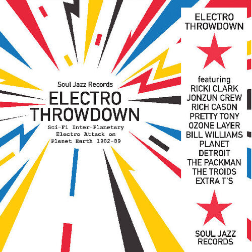 Soul Jazz Records Presents: Electro Throwdown Sci-fi Inter-planetary Electro Attack on Planet    Earth 1982-89 - COMPACT DISCS