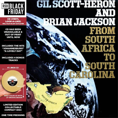 Brian Jackson: From South Africa To South Carolina - CD