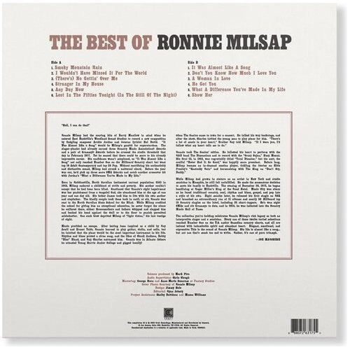Ronnie Milsap - The Best of Ronnie Milsap - LP [ Record ]