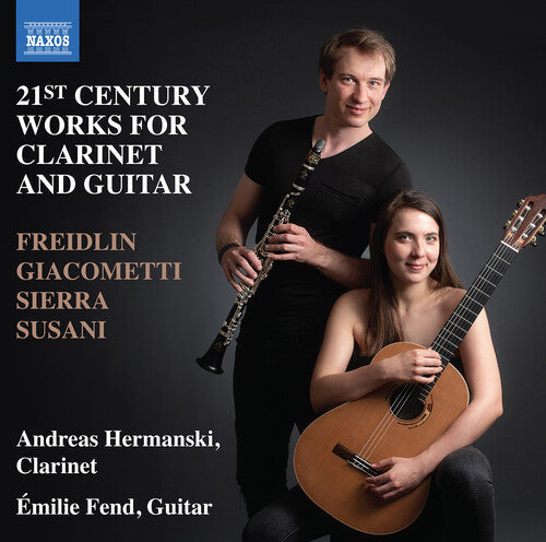 Andreas Hermanski: 21st Century Works for Clarinet & Guitar { CD }