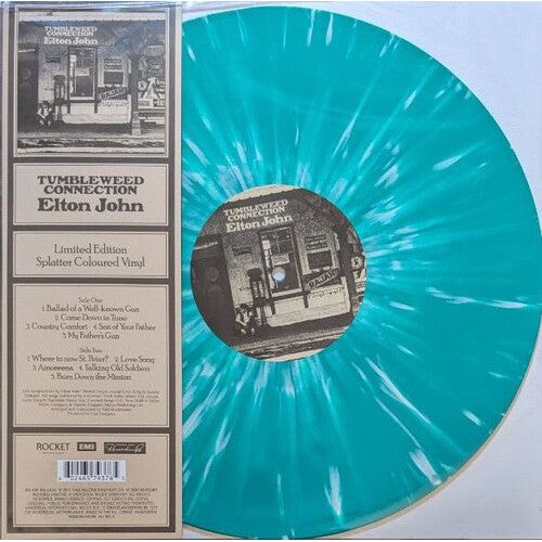 Elton John - Tumbleweed Connection (Green Splatter) - LP [ Record ]