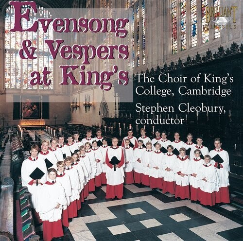 Stephen Cleobury: Evensong & Vespers at Kings { CD }