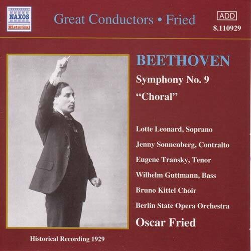 Ludwig van Beethoven: Sym 9 { CD }