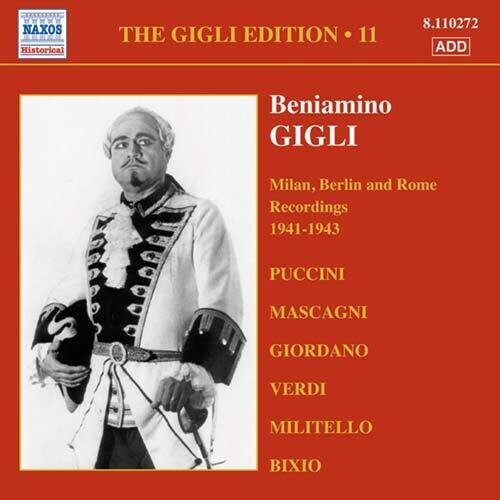 B. Gigli: Gigli Edition 11 { CD }