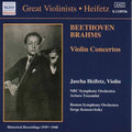 Jascha Heifetz: Plays Beethoven/Brahms { CD }