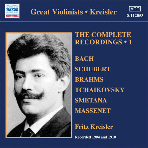 Fritz Kreisler: Integrale Des Enregistrements Vol. 1 { CD }