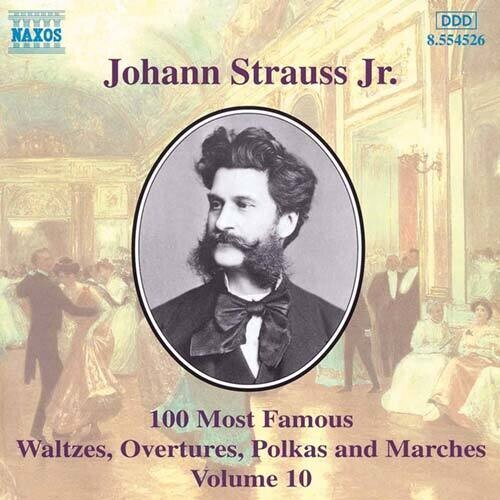 Strauss, J.Jr.: 100 Most Famous Waltzes/Ovt/Po { CD }