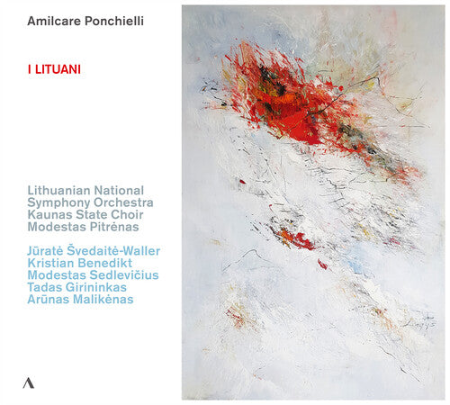 Lithuanian National Symphony Orchestra: Ponchielli & Ghislanzoni: I Lituani { CD }