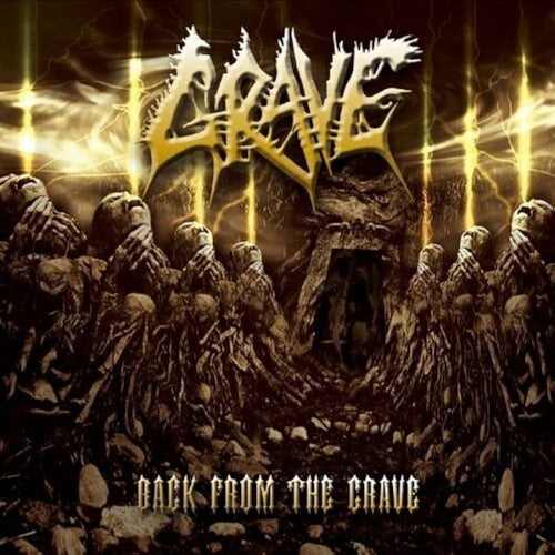 Grave: Back From The Grave - 3mm Spinned Sleeve - VINYL