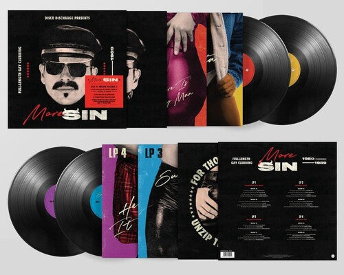 Disco Discharge Presents More Sin: Box of Sin 2: Disco Discharge Presents More Sin - Box Of Sin 2 / Various - 4LP Set with Booklet [ Vinyl ]