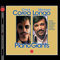Corea, Chick / Longo, Michael: Piano Giants - 2 Florescent Clear Pink & Blue Vinyl 160gm - VINYL