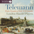 The London Handel Players: Telemann: Paris Quartets, Vol. 1 - 6 Quadri (1730) { CD }