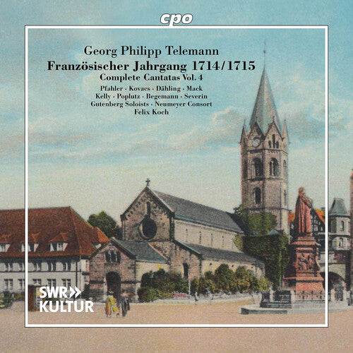 Gutenberg Soloists: Telemann: Complete Cantatas, Vol. 4 { CD }