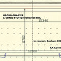 Graewe, Georg / Sonic Fiction Orchestra: In Concert, Bochum 2022 - COMPACT DISCS