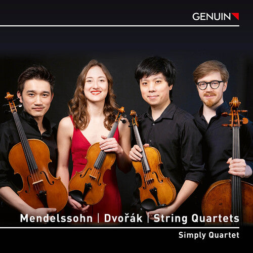 Simply Quartet: Mendelssohn & Dvorak: String Quartets { CD }
