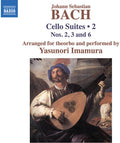 Yasunori Imamura: J.S. Bach: Cello Suites, Vol. 2 (arr. for theorbo) { CD }