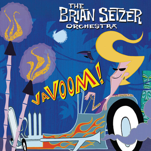 Brian Setzer Orchestra: Vavoom!               (Jacket-Caravan Yellow) - VINYL