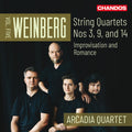 Arcadia Quartet: Weinberg: String Quartets, Vol. 5 { CD }