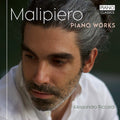 Alessandro Riccardi: Malipiero: Piano Works { CD }