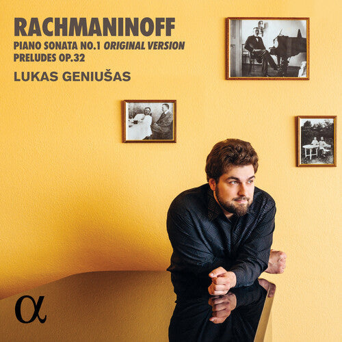 Lukas Geniusas: Piano Sonata No. 1 (Original Version) & Preludes { CD }