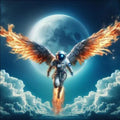 Bliss N Eso: Moon (The Light Side) - Marble Blue Moon Colored Vinyl [ Vinyl ]