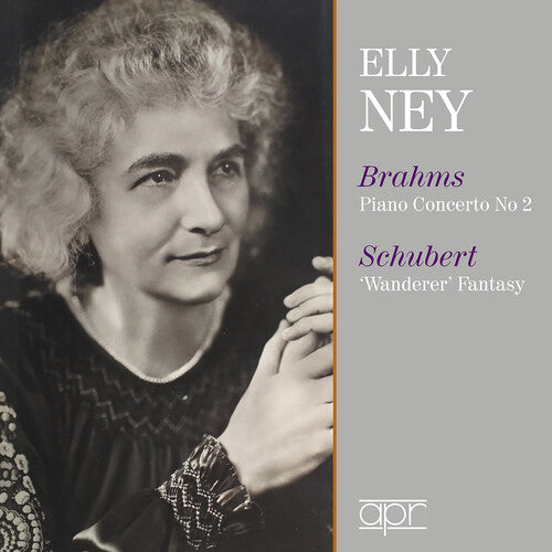 Elly Ney: Elly Ney Plays Brahms & Schubert { CD }