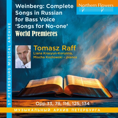 Tomasz Raff: Weinberg: Complete Songs in Russian for Bass Voice Songs for No-One { CD }