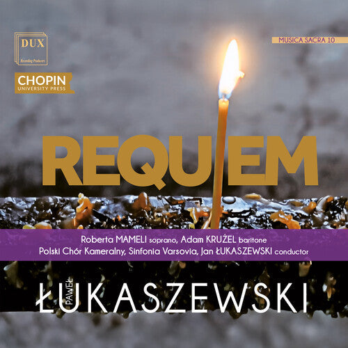 Miklos Spanyi: Lukaszewski: Musica Sacra 10, Requiem { CD }