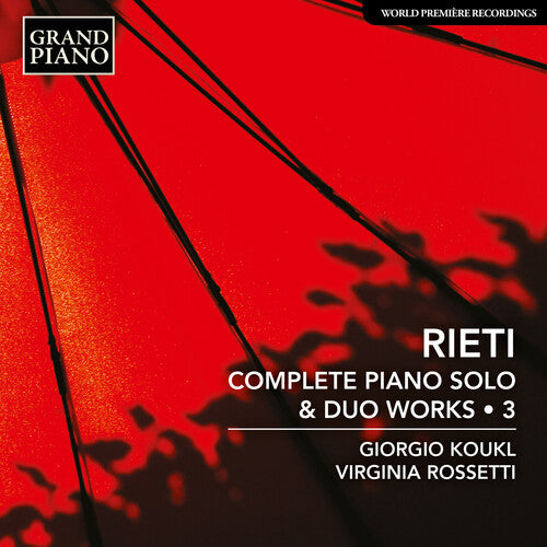 Joanna Klisowska: Rieti: Complete Piano Solo & Duo Works, Vol.  3 { CD }