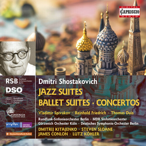 Vladimir Spivakov: Shostakovich: Jazz Suites; Ballet Suites; Concertos { CD }