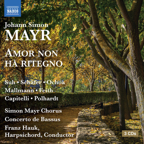Yeree Suh: Mayr: Amor non ha ritegno { CD }