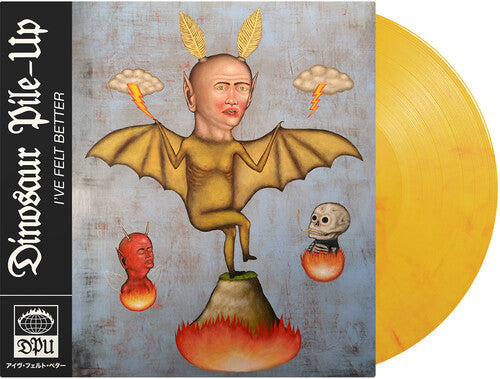 Dinosaur Pile-Up: I'Ve Felt Better - Yellow Flame Marble - VINYL