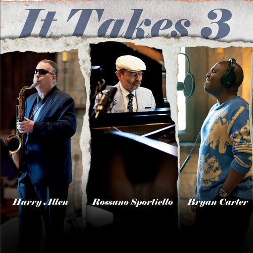 Harry Allen Trio: It Takes 3 - CD