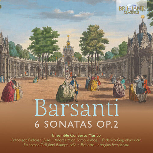 Ensemble ConSerto Musico: Barsanti: 6 Sonatas, Op. 2 { CD }