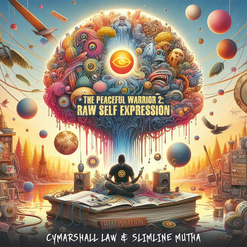 Cymarshall Law / Slimline Mutha: The Peaceful Warrior 2: Raw Self Expression - CASSETTES